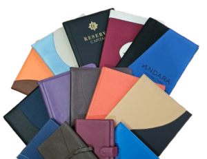 carpetas de piel personalizadas